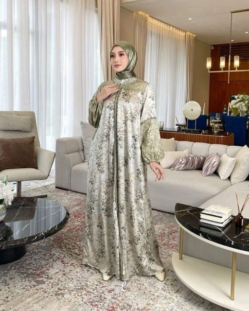 Image of Arinda Dress Sage | Eiwa