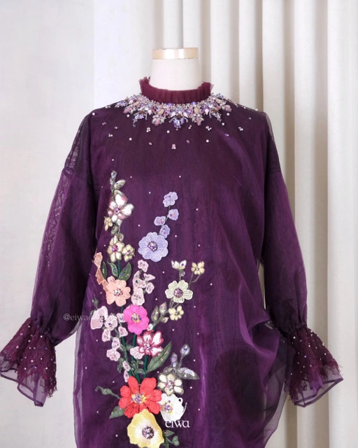 Image of Bodo Top Saefa Purple | EIWA    