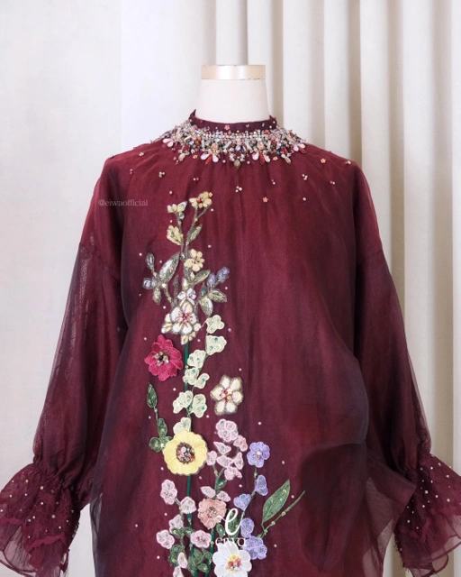 Image of Bodo Top Saefa Maroon|EIWA    