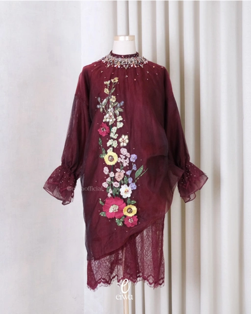 Image of Bodo Top Saefa Maroon|EIWA    