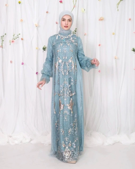 Image of Dayana Dress Sapphire | EIWA