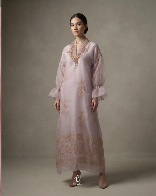Dress Seulina Purple Lilac | EIWA