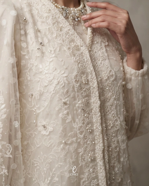 Dress Randania White | EIWA