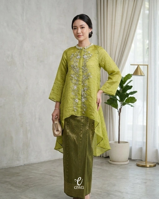Image of Outer Top Elisa Lime | EIWA