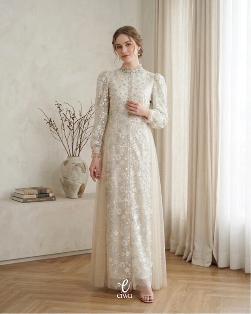 Image of Rayraa Dress Creamy sage | EIWA