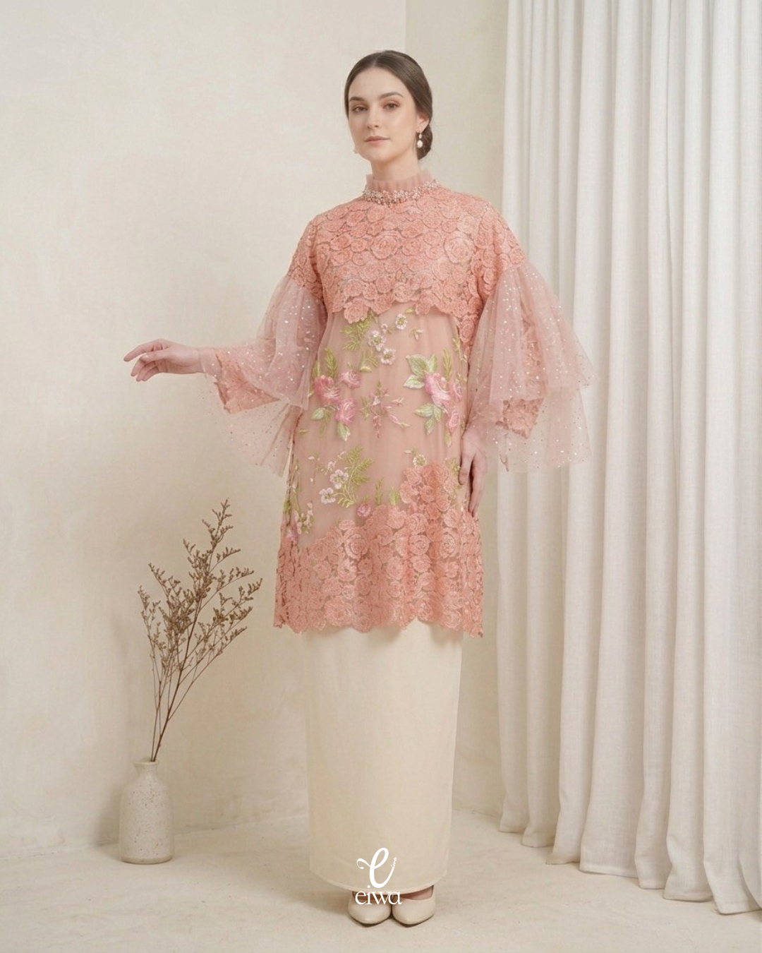 Dynasty Tunik Peach| EIWA