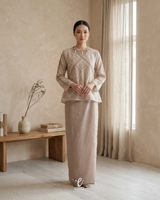 Image of Azra Top Brown | EIWA