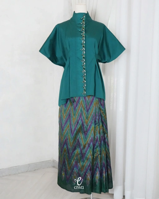 Image of Tyrani Top Dark Teal | EIWA