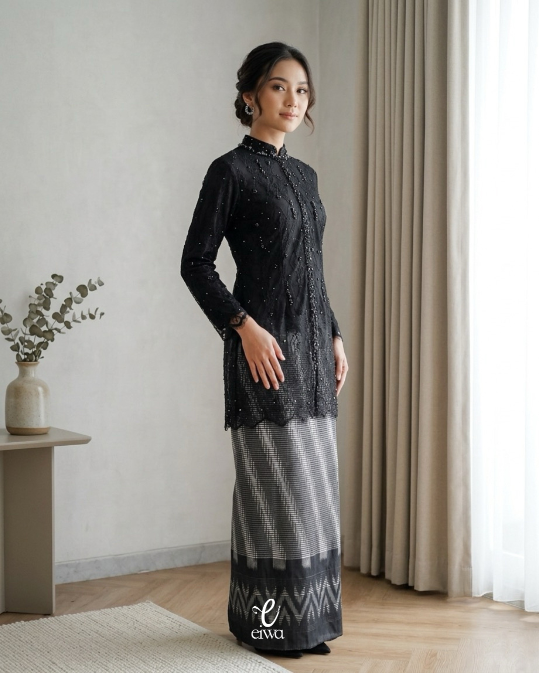 Kebaya Amery Black  | EIWA