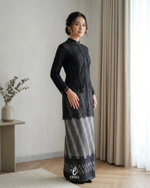 Image of Kebaya Amery Black  | EIWA