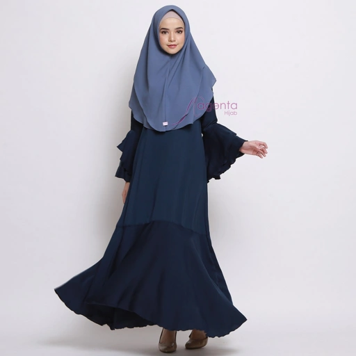 Image of ZAFIRA DRESS NAVY