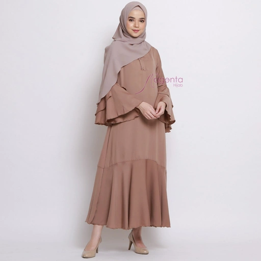 Image of ZAFIRA DRESS CHOCO