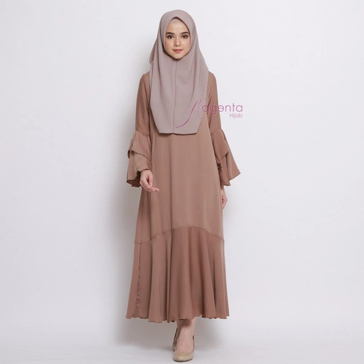 Image of ZAFIRA DRESS CHOCO