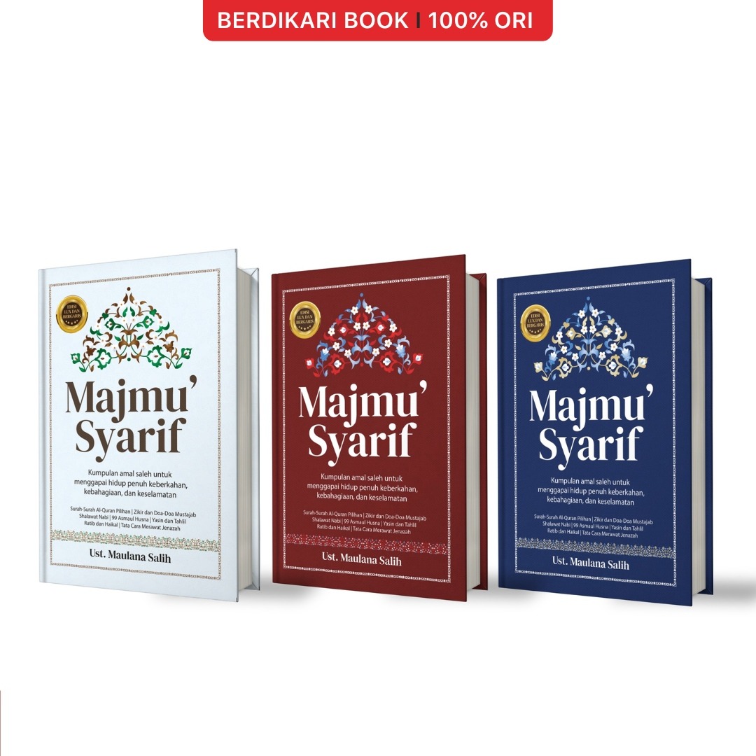 Kitab Majmu Syarif Edisi LUX dan Bergaris Hard Cover - Jendela