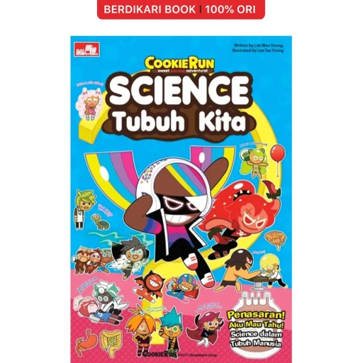 Image of Cookie Run Sweet Escape Adventure! - Science Tubuh Kita - Gramedia