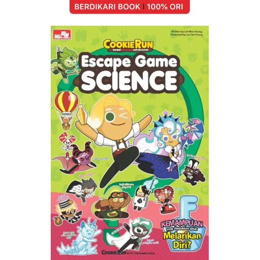 Image of Cookie Run Sweet Escape Adventure! - Escape Game Science - Gramedia