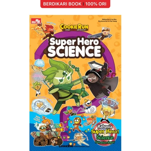 Image of Cookie Run Sweet Escape Adventure! - Super Hero Science - Gramedia
