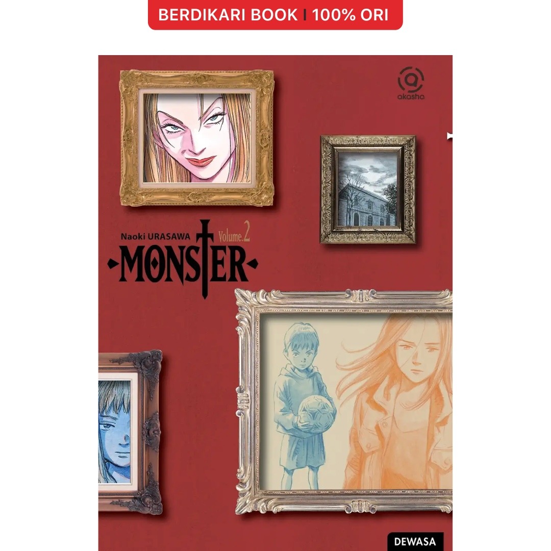 Komik Akasha: Monster 02 - Gramedia