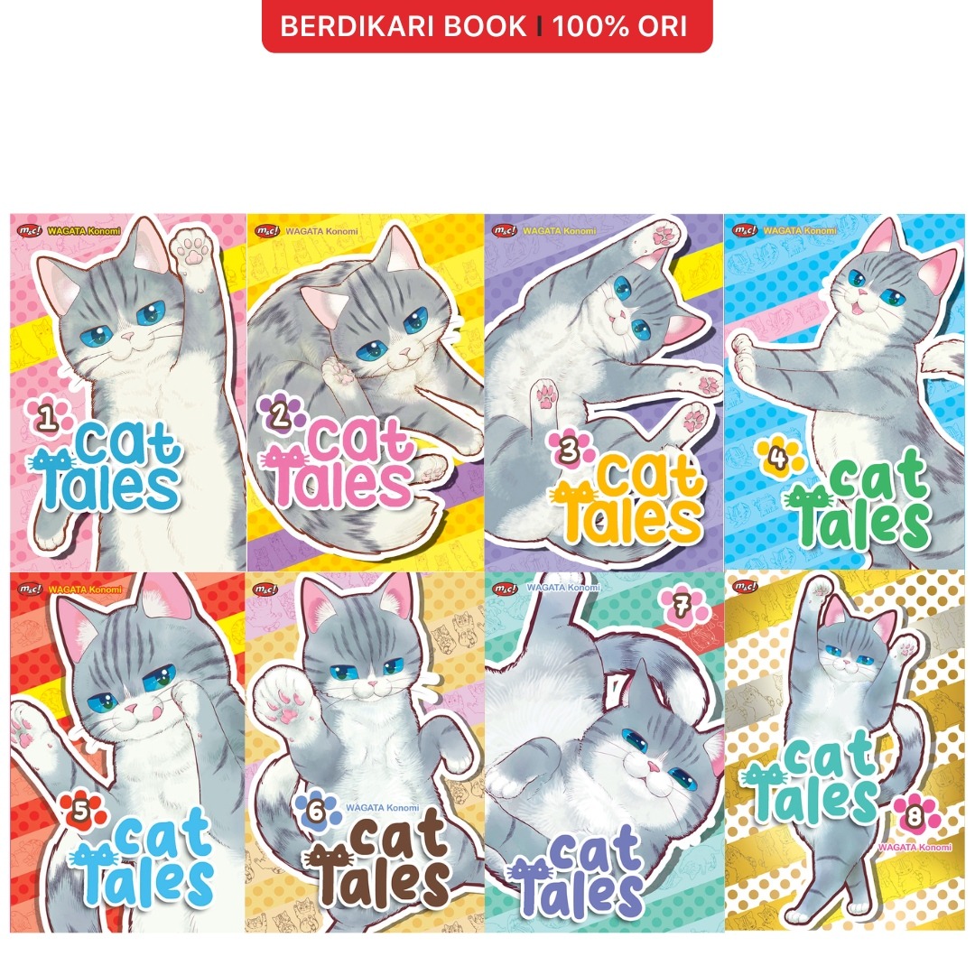 Konomi Wagata; Komik Cat Tales (Vol.1-8) - Gramedia