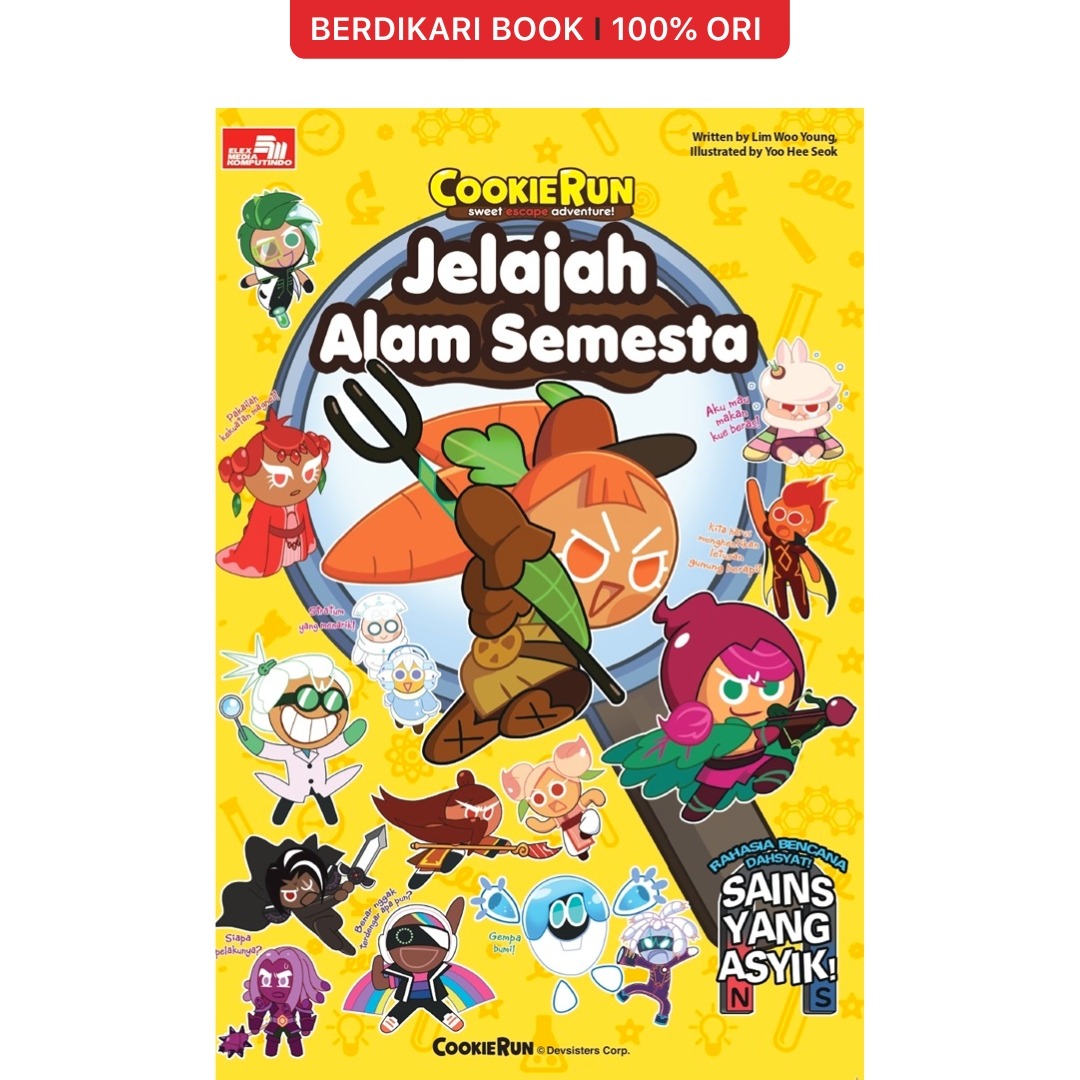 Cookie Run Sweet Escape Adventure! : Jelajah Alam Semesta - Gramedia