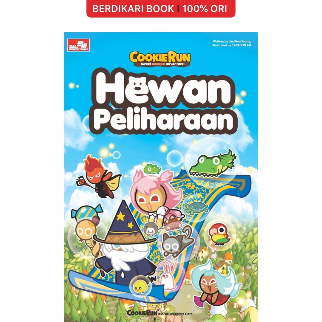 Cookie Run Sweet Escape Adventure! : Hewan Peliharaan - Gramedia