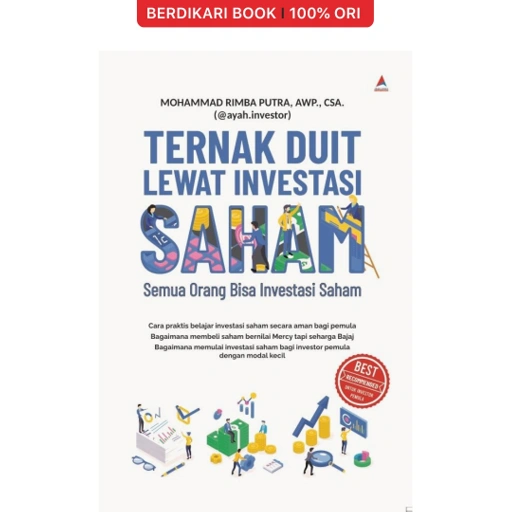 Image of TERNAK DUIT LEWAT INVESTASI SAHAM: Semua Orang Bisa Investasi Saham - Anak Hebat