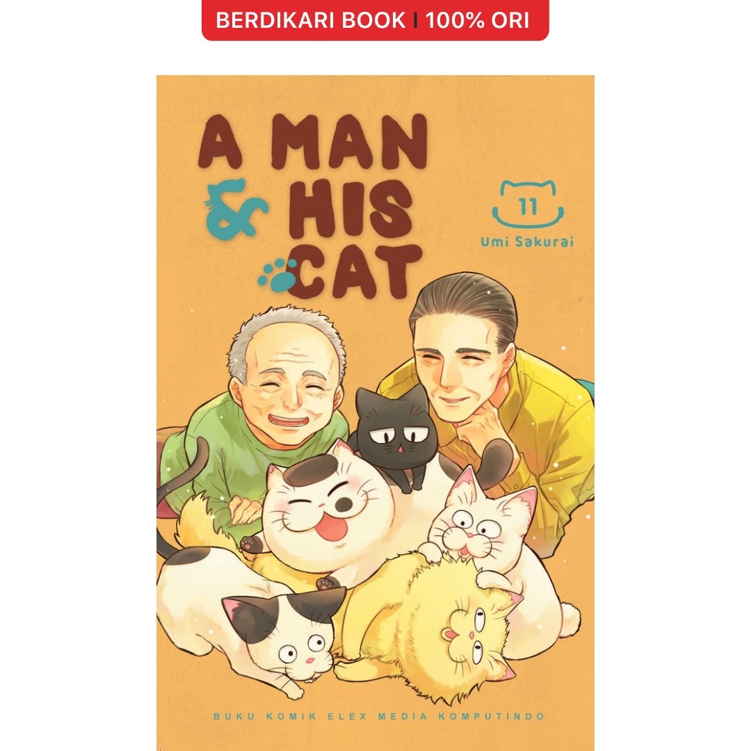 Komik A Man & His Cat 11 - Gramedia