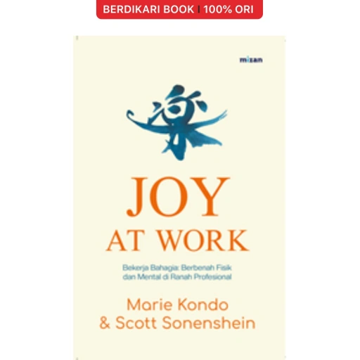Image of Marie Kondo; JOY AT WORK - Mizan