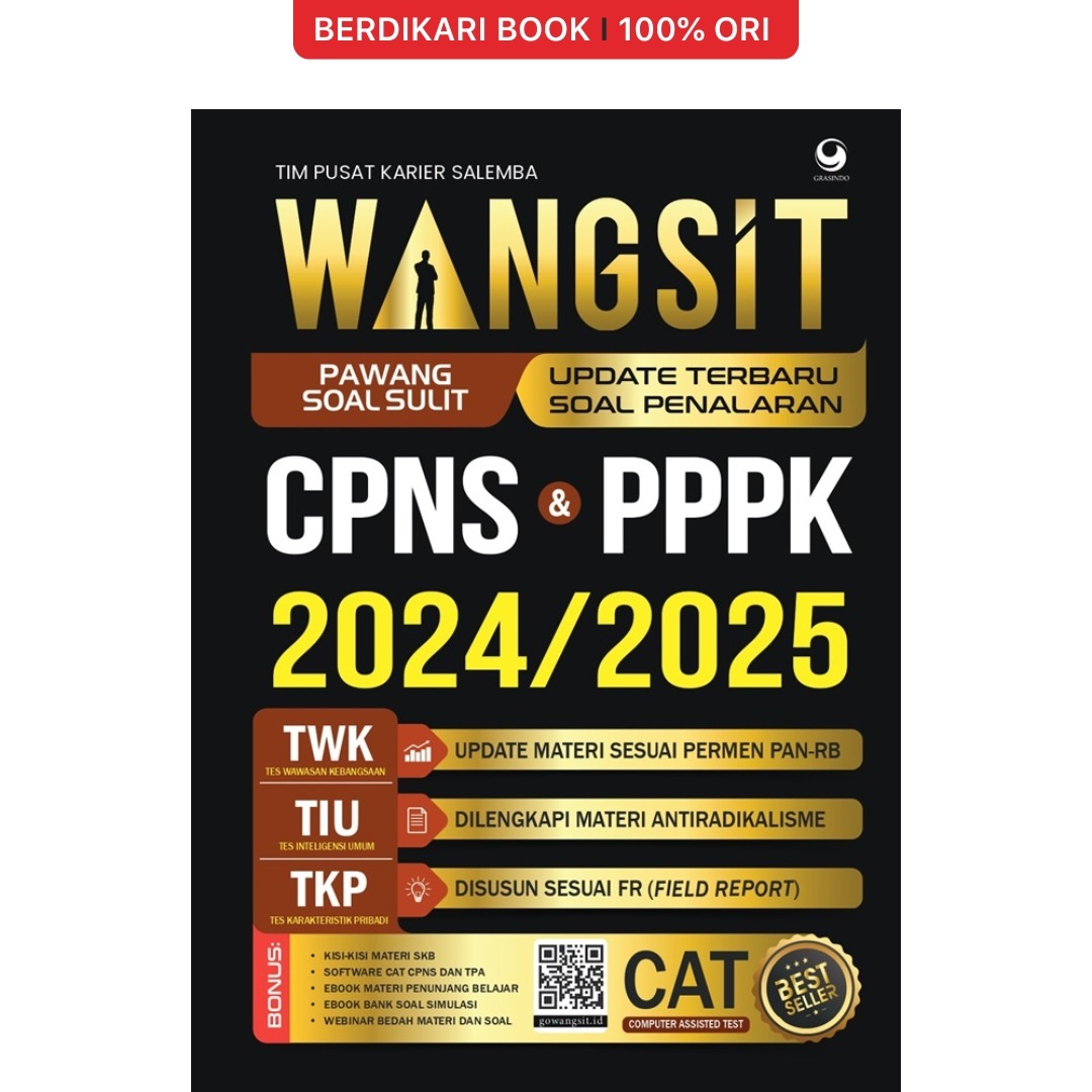 Wangsit (Pawang Soal Sulit) CPNS & PPPK 2024/2025 - Gramedia