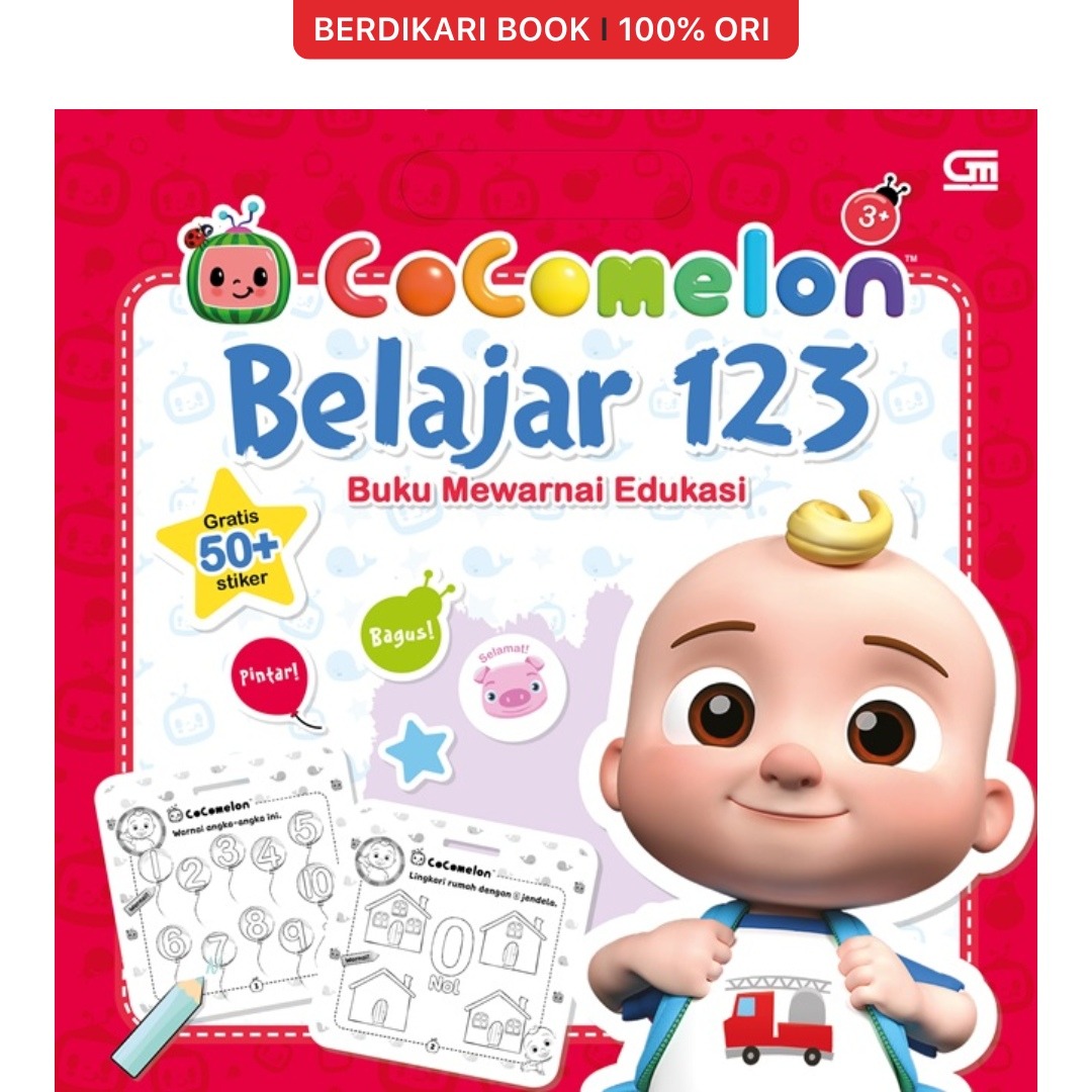 CoComelon: Belajar 123 - Gramedia