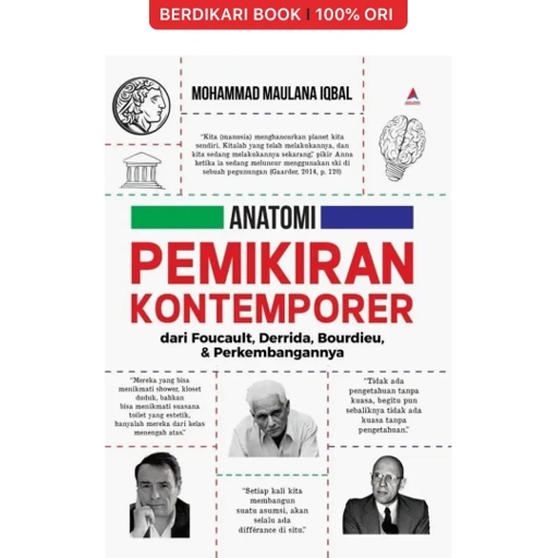 Image of ANATOMI PEMIKIRAN KONTEMPORER : dari Foucault, Derrida, Bourdieu, & Perkembangannya - Anak Hebat