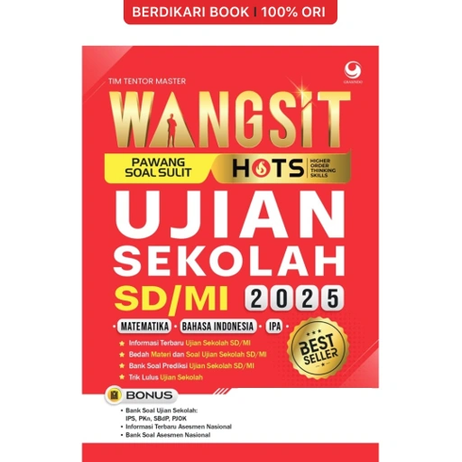 Image of Wangsit (Pawang Soal Sulit) HOTS Ujian Sekolah (US) SD/MI 2025 - Gramedia
