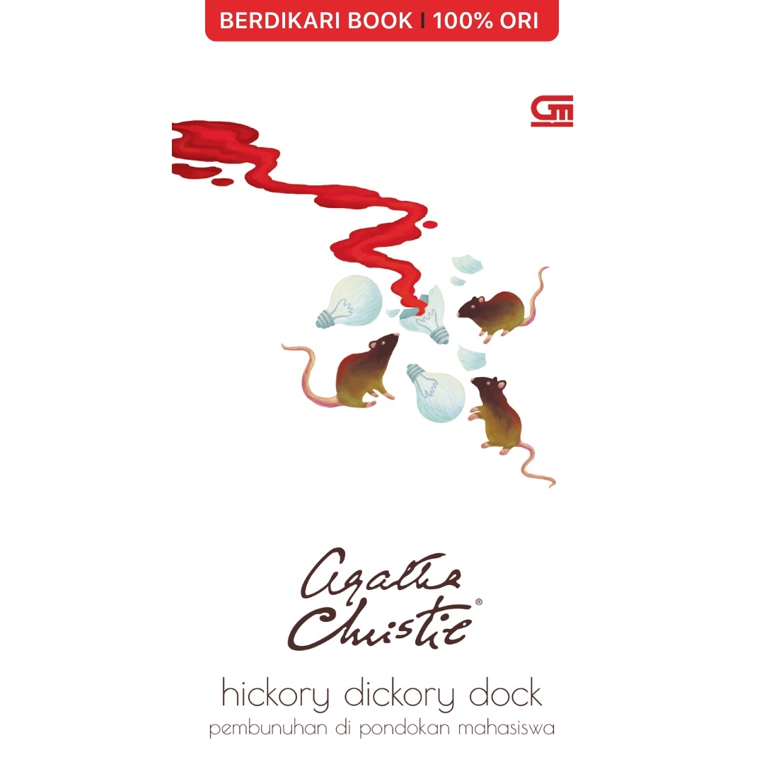 Agatha Christie Hickory Dickory Dock (Pembunuhan di Pondokan Mahasiswa) - Gramedia