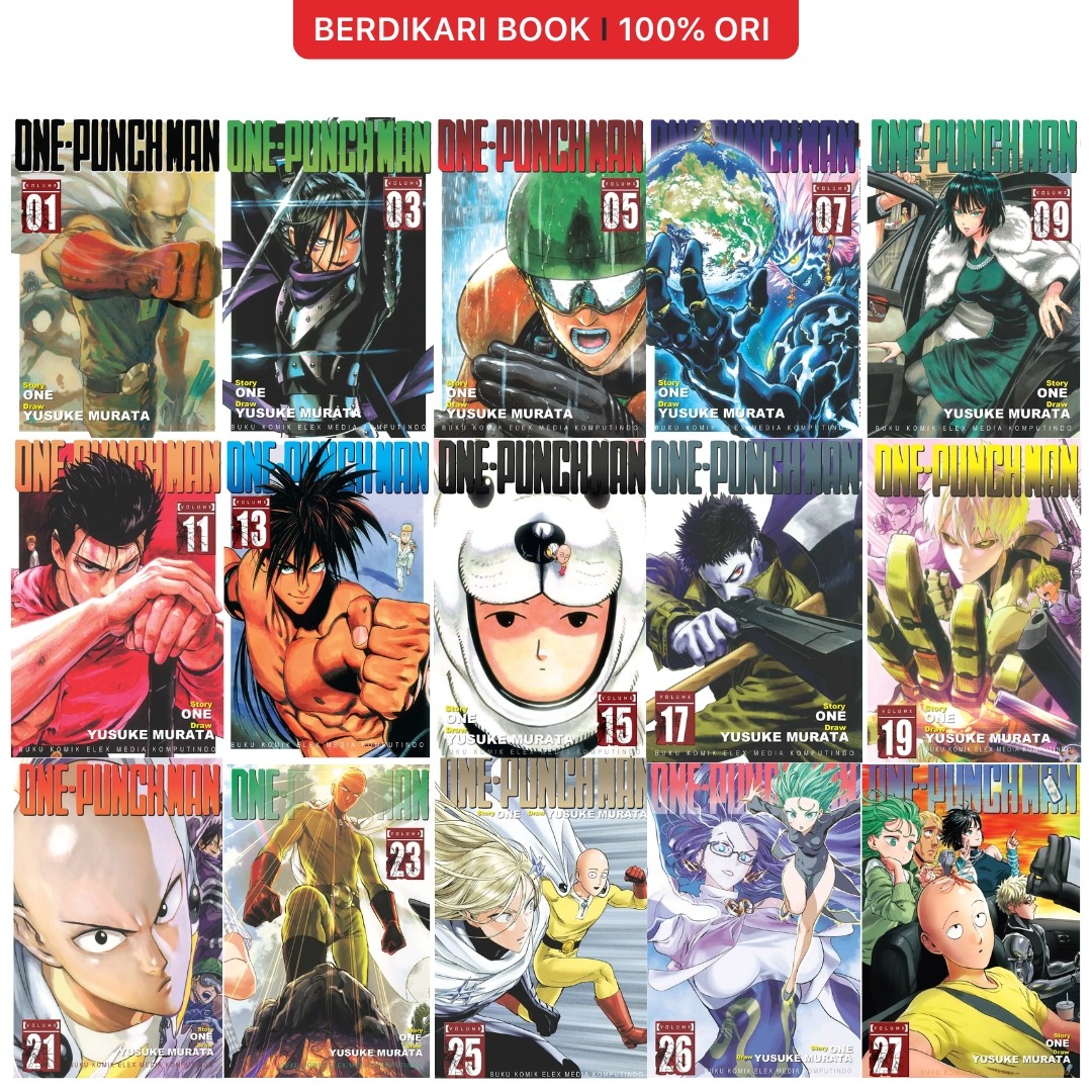 Komik One Punch Man Vol 1-32 - Gramedia