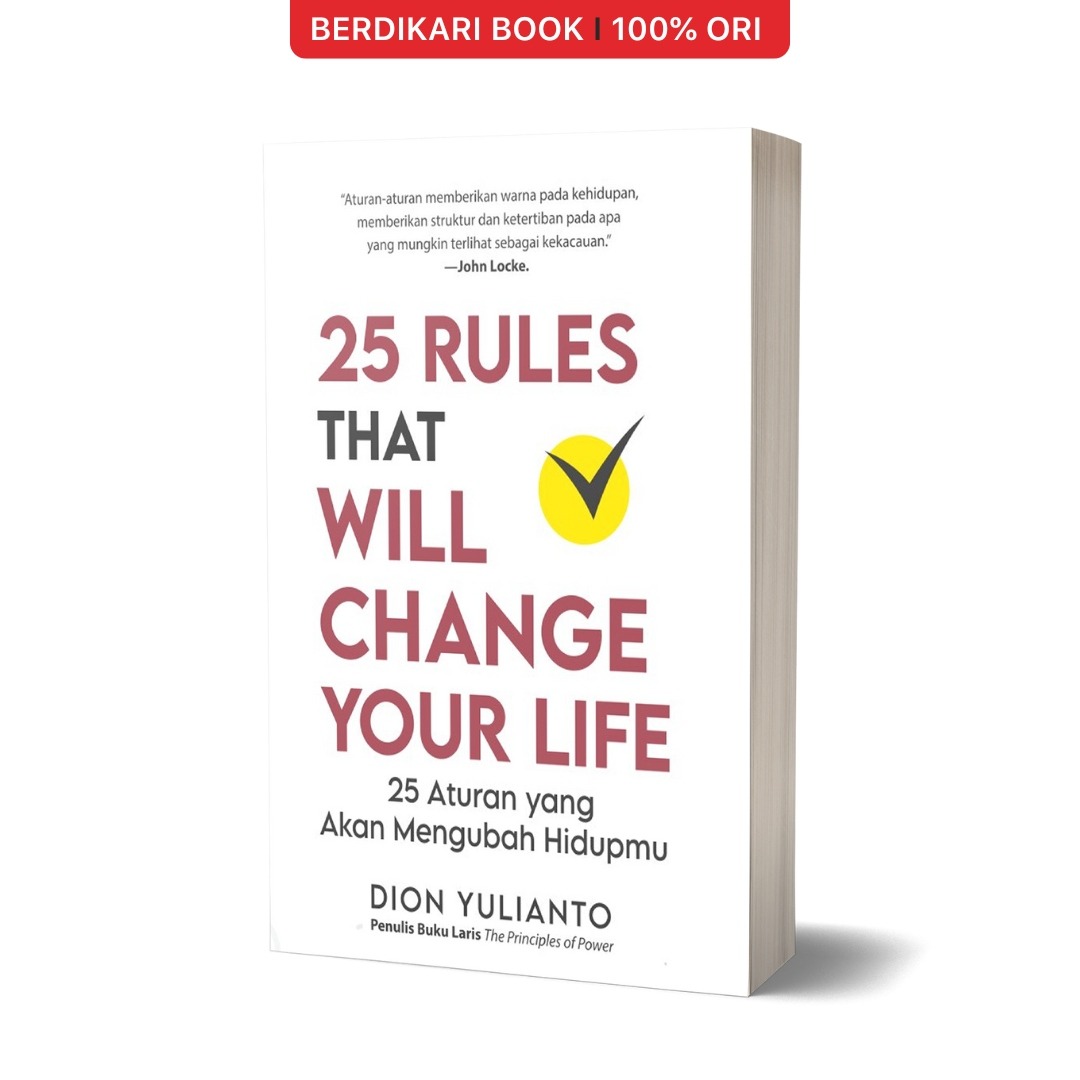 25 Rules That Will Change Your Life Aturan yang Akan Mengubah Hidupmu - Jendela