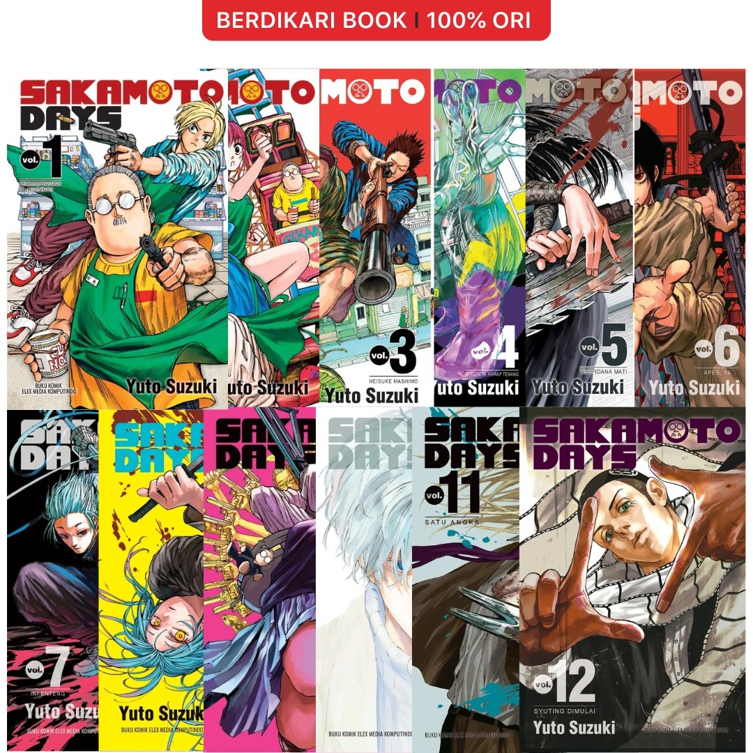 Komik Sakamoto Days 1-20 Yuto Suzuki - Gramedia
