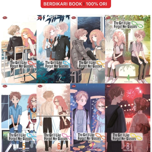 Image of Komik The Girl I Like Forgot Her Glassess Vol.1-9 - Gramedia