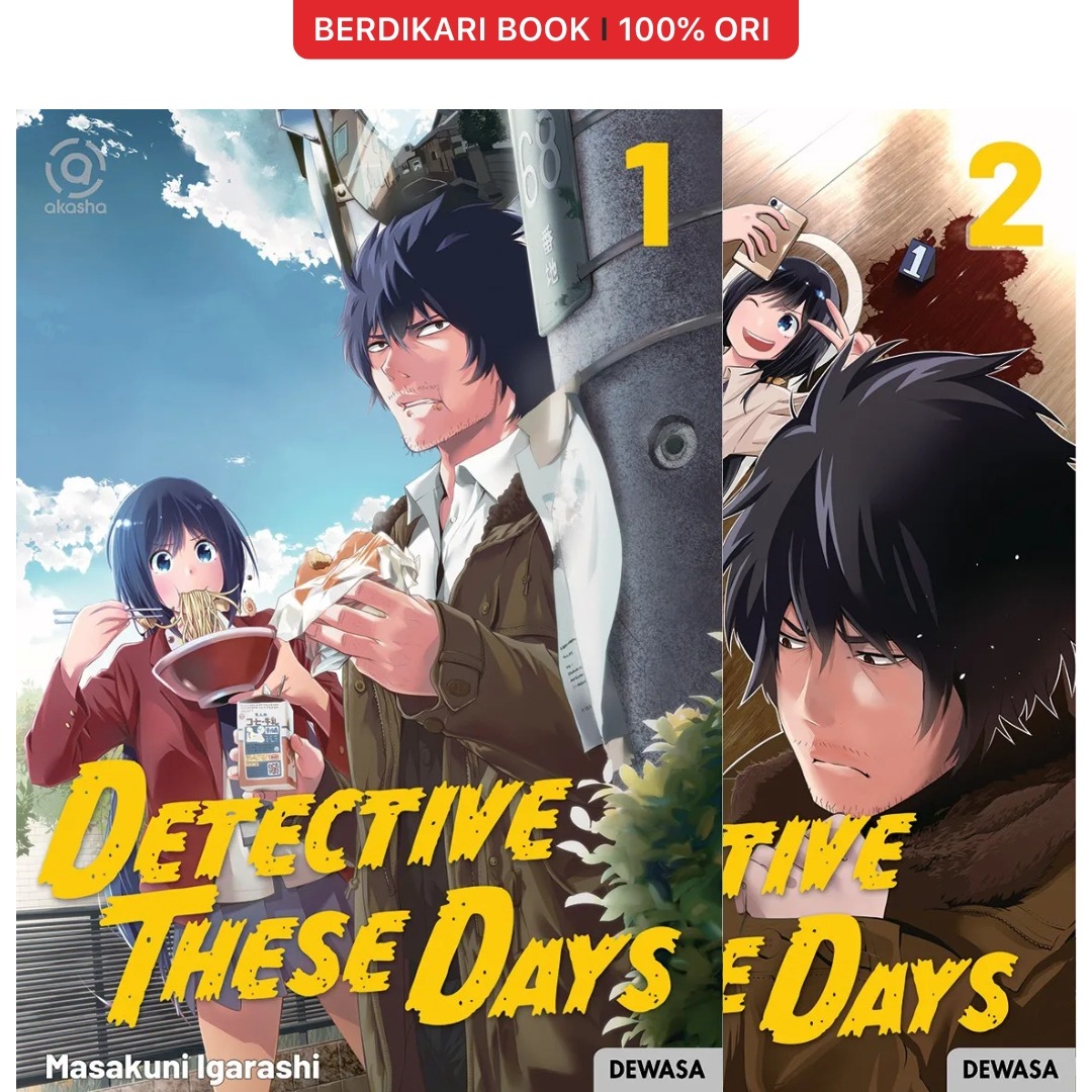 Akasha : Detective These Days 1&2 - Gramedia