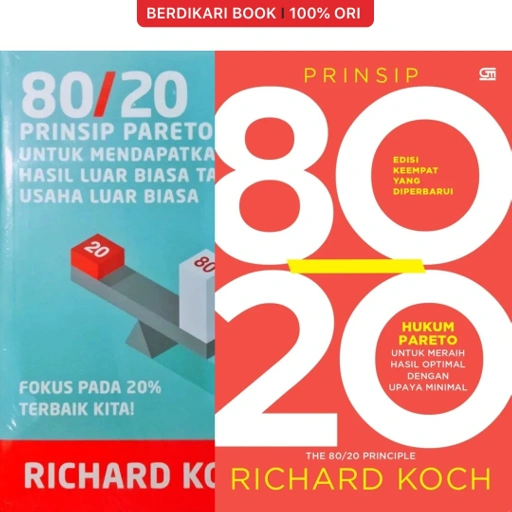Image of Prinsip 80/20: Hukum Pareto untuk Meraih Hasil Optimal dengan Upaya Minimal - Gramedia