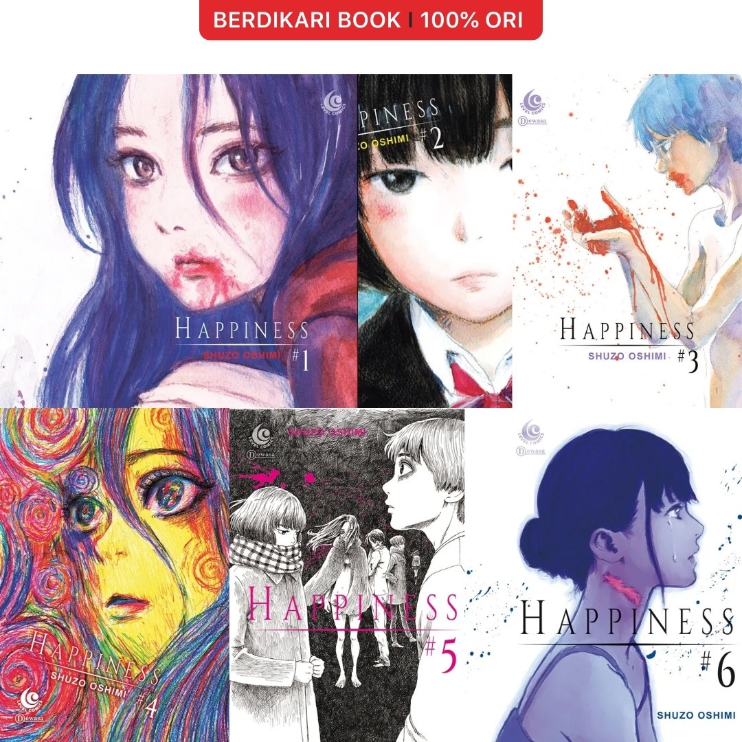 Level Comic: Happiness Vol.1-6 - Gramedia