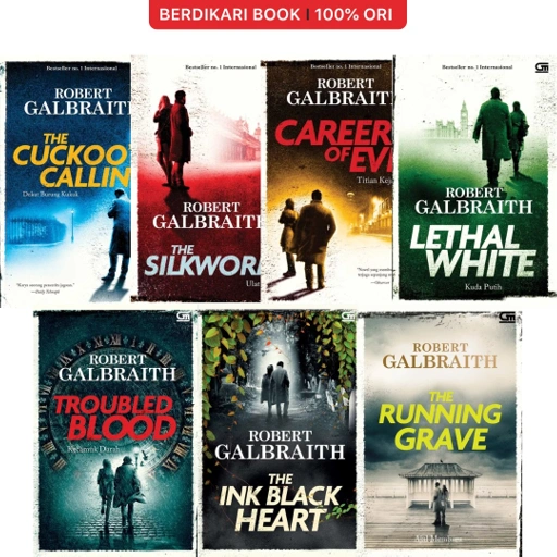 Image of Robert Galbraith Cormoran Strike#1-7 - Gramedia