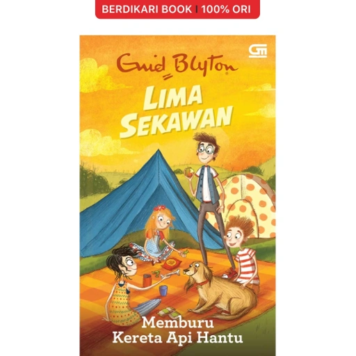 Image of Lima Sekawan: Memburu Kereta Api Hantu - Gramedia