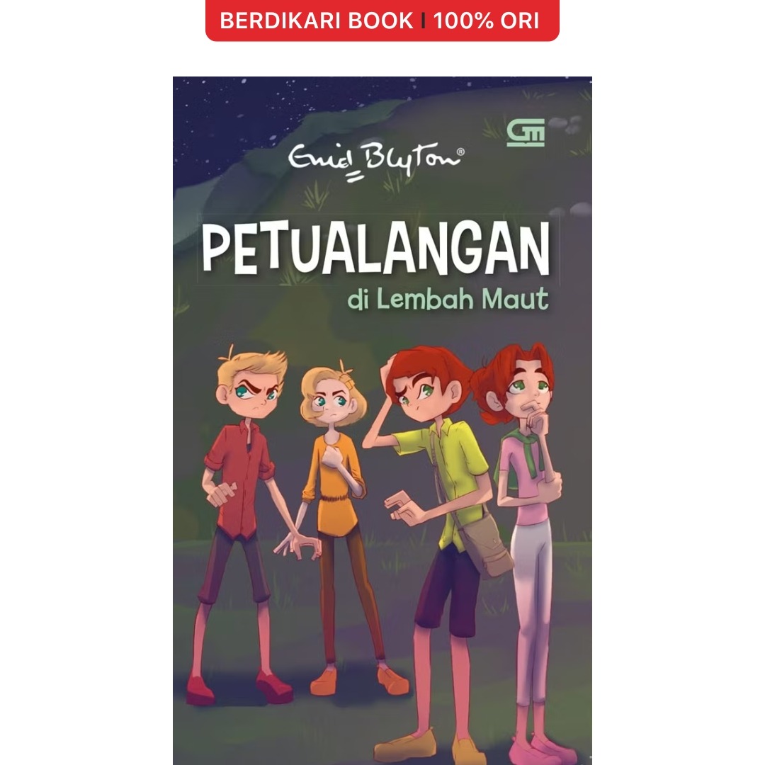 Enid Blyton Petualangan di Lembah Maut - Gramedia