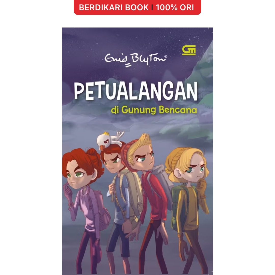 Enid Blyton Petualangan di Gunung Bencana - Gramedia