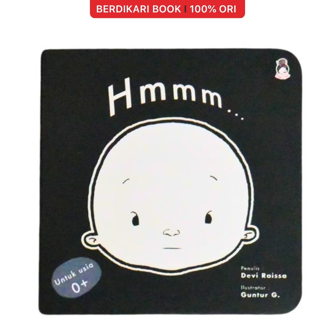 Hmmm Pengenalan Emosi Buku Anak High Contrast - Rabbithole
