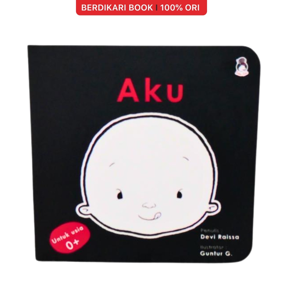 AKU Pengenalan Anggota Tubuh Buku Anak High Contrast - Rabbithole