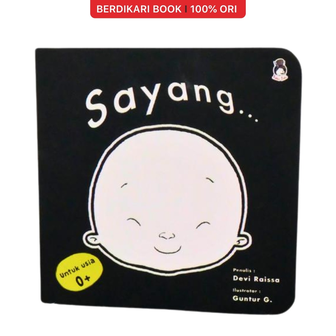 Sayang Pengenalan Anggota Keluarga Buku Anak High Contrast - Rabbithole