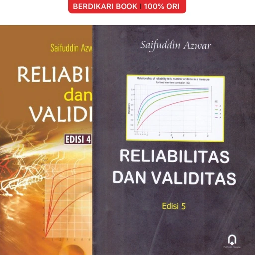 Image of Reliabilitas dan Validitas (Saifuddin Azwar) - Pustaka Pelajar