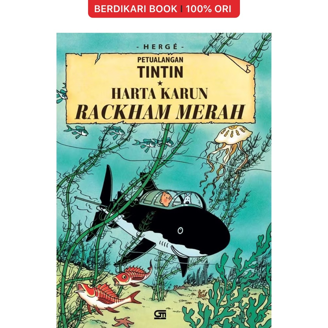Petualangan Tintin: Harta Karun Rackham Merah - Gramedia