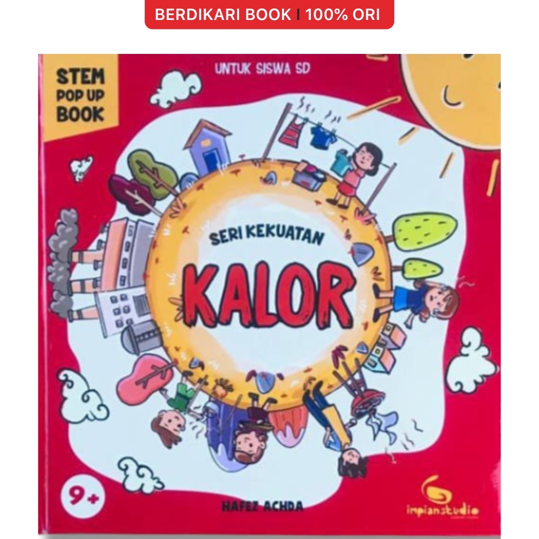 Buku Pop Up Seri Kekuatan Kalor - GuruBumi